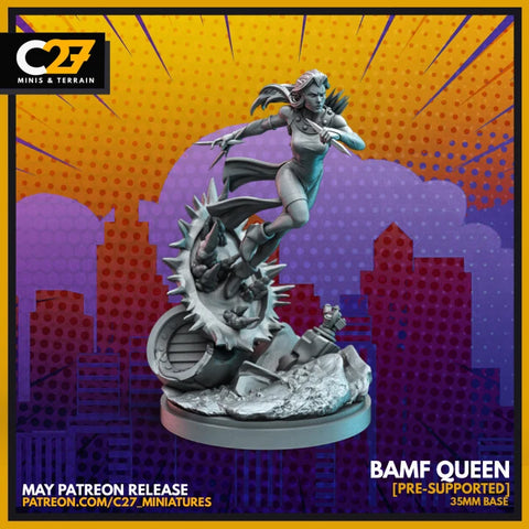 Blink Marvel MCP-compatible resin miniature by C27 Studios - product image 1