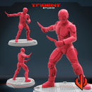 Black Noir The Boys MCP-compatible 40mm resin proxy miniature by Trident Miniatures - product image 1