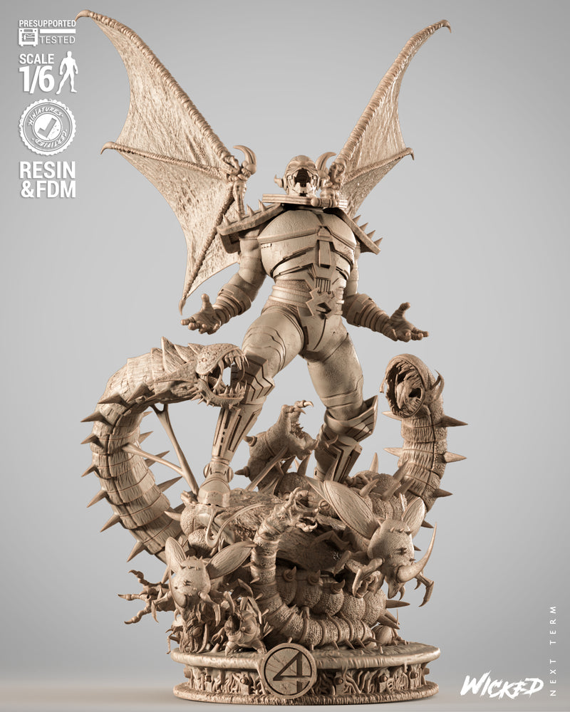 Annihilus Sculpture resin statue kit view 1