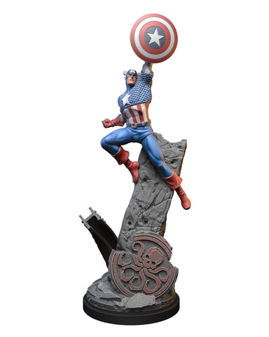 Captain America (Silver Age) Marvel MCP-compatible resin miniature by C27 Studios - product image 1