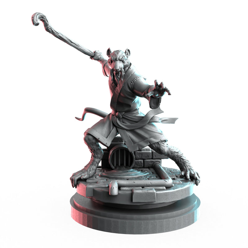 Master Splinter TMNT MCP-compatible resin miniature by C27 Studios - product image 1