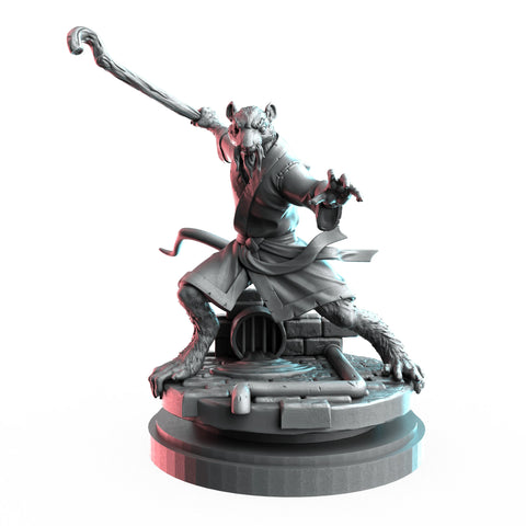 Master Splinter TMNT MCP-compatible resin miniature by C27 Studios - product image 1