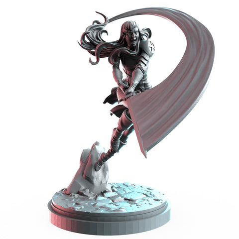 Magik (New Mutants) Marvel MCP-compatible resin miniature by C27 Studios - product image 1