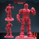 Sentinel - Sculpt C Marvel MCP-compatible 40mm resin proxy miniature by Trident Miniatures - product image 1