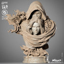 Cloak and Dagger Portrait Bust resin bust kit view 1