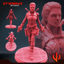 Melina Vostokoff - Sculpt A Marvel MCP-compatible 40mm resin proxy miniature by Trident Miniatures - product image 1
