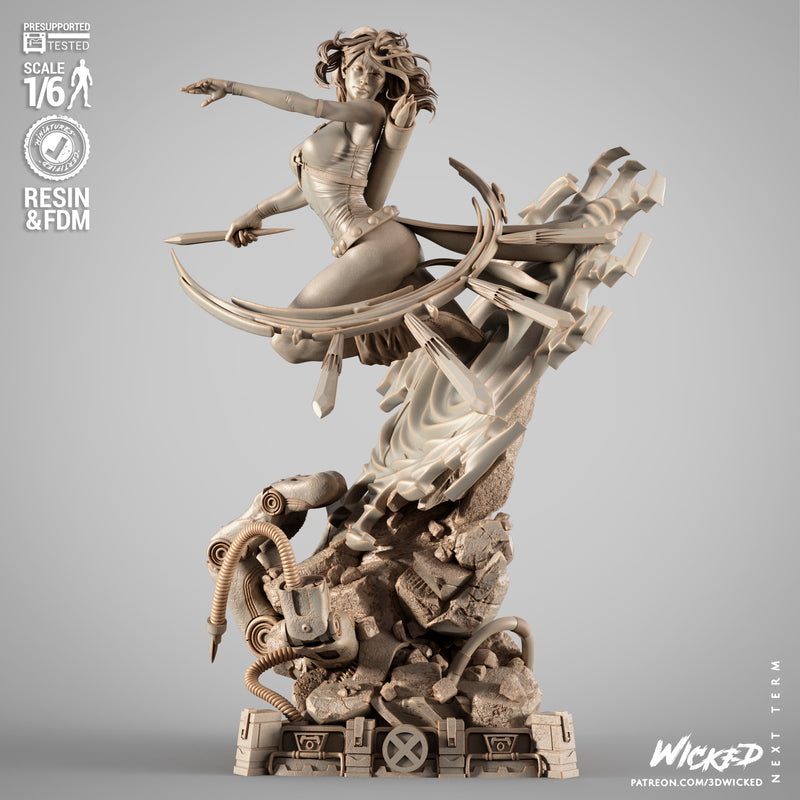Blink (Joe Madureira) Sculpture resin statue kit view 1