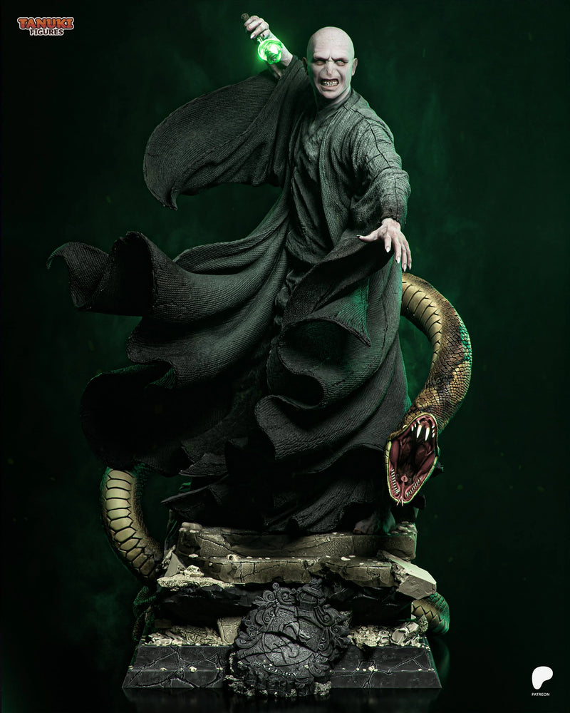 Voldemort Resin Statue & Bust - Full Size view 1