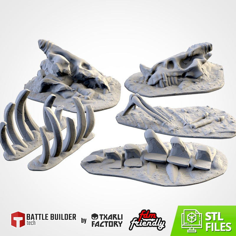 Boney Terrain 3D printed terrain view 1
