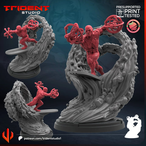 Captain Universe Marvel MCP-compatible 40mm resin proxy miniature by Trident Miniatures - product image 1
