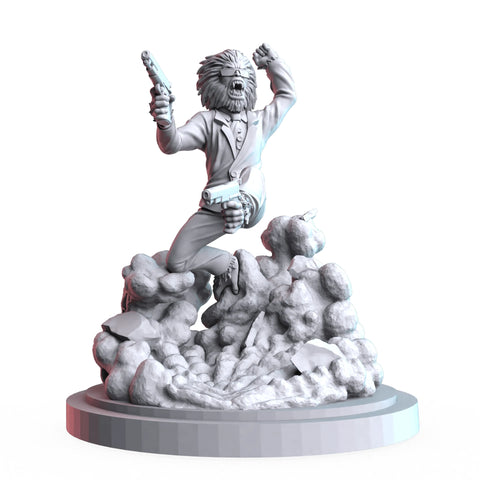 Hit-Monkey Marvel MCP-compatible resin miniature by C27 Studios - product image 1