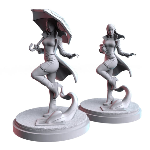 Gwen Stacy Marvel MCP-compatible resin miniature by C27 Studios - product image 1