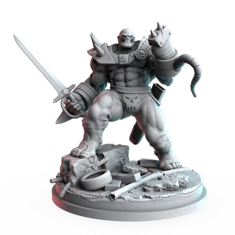 Hulk War Marvel MCP-compatible resin miniature by C27 Studios - product image 1