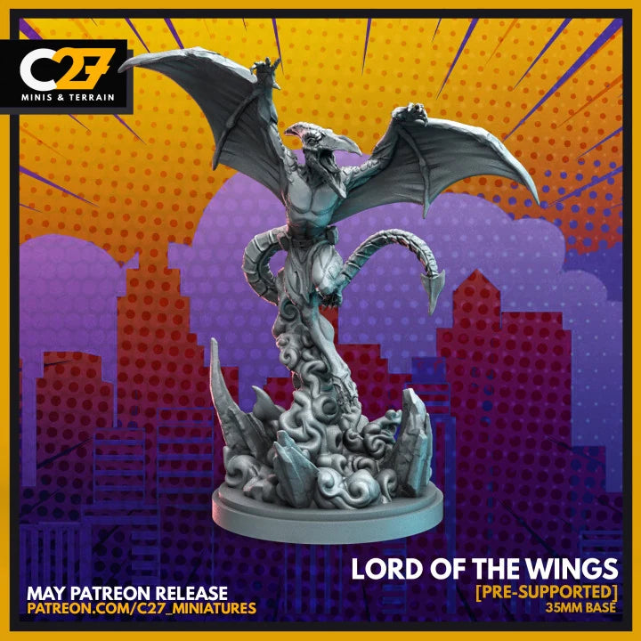 Sauron Marvel MCP-compatible resin miniature by C27 Studios - product image 1