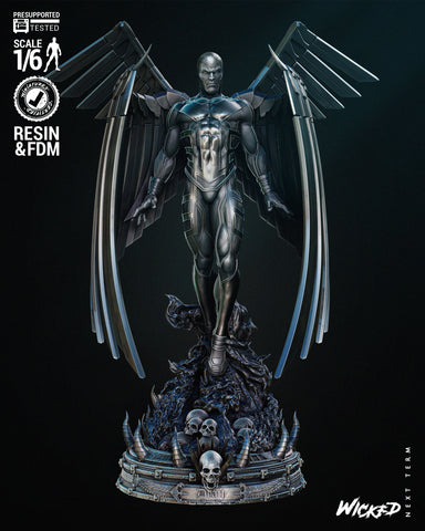 Archangel 2024 Sculpture resin statue kit view 1