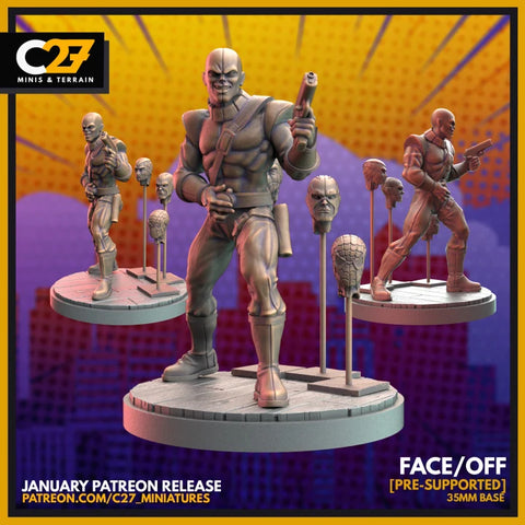 Chameleon Marvel MCP-compatible resin miniature by C27 Studios - product image 1