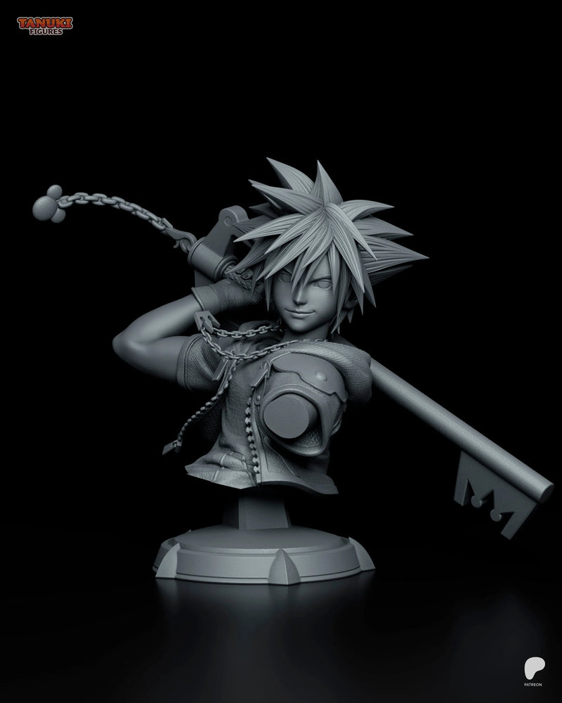 Sora Resin Statue & Bust - Bust view 1