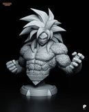 Goku SSJ4 Resin Statue & Bust - Bust view 1