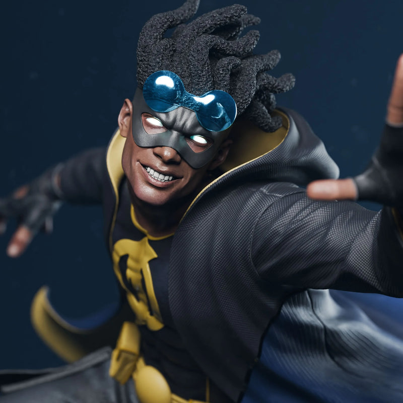 Static Shock Resin Statue & Bust - Bust view 1