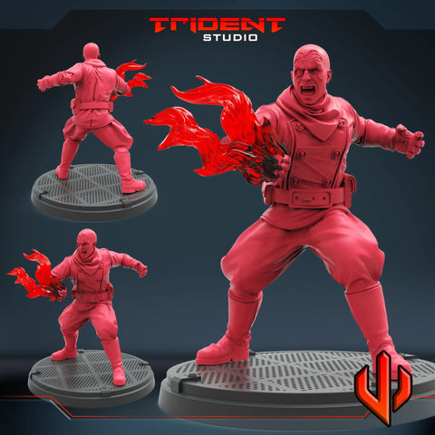 Baron Strucker - Sculpt A Marvel MCP-compatible 40mm resin proxy miniature by Trident Miniatures - product image 1