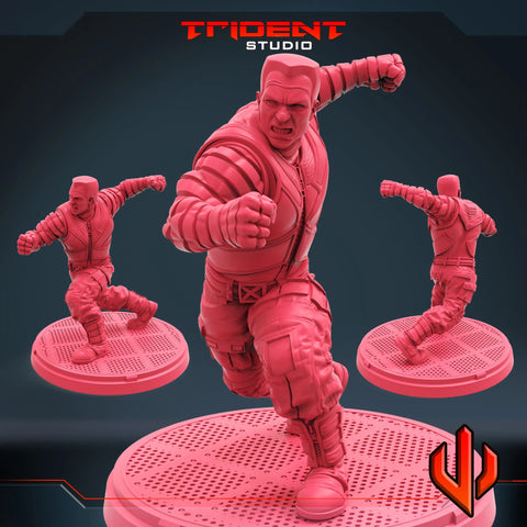 Colossus - Sculpt A Marvel MCP-compatible 40mm resin proxy miniature by Trident Miniatures - product image 1