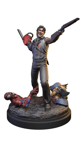 Ash Williams - Evil Dead MCP-Compatible Resin Miniature Evil Dead MCP-compatible resin miniature by C27 Studios - product image 1