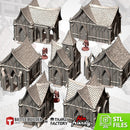 Wood Elf Village 3D printed terrain view 1