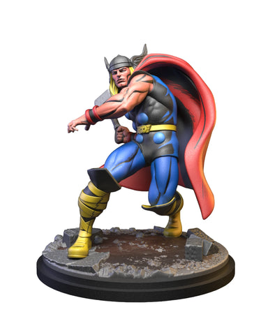 Thor (Classic) Marvel MCP-compatible resin miniature by C27 Studios - product image 1