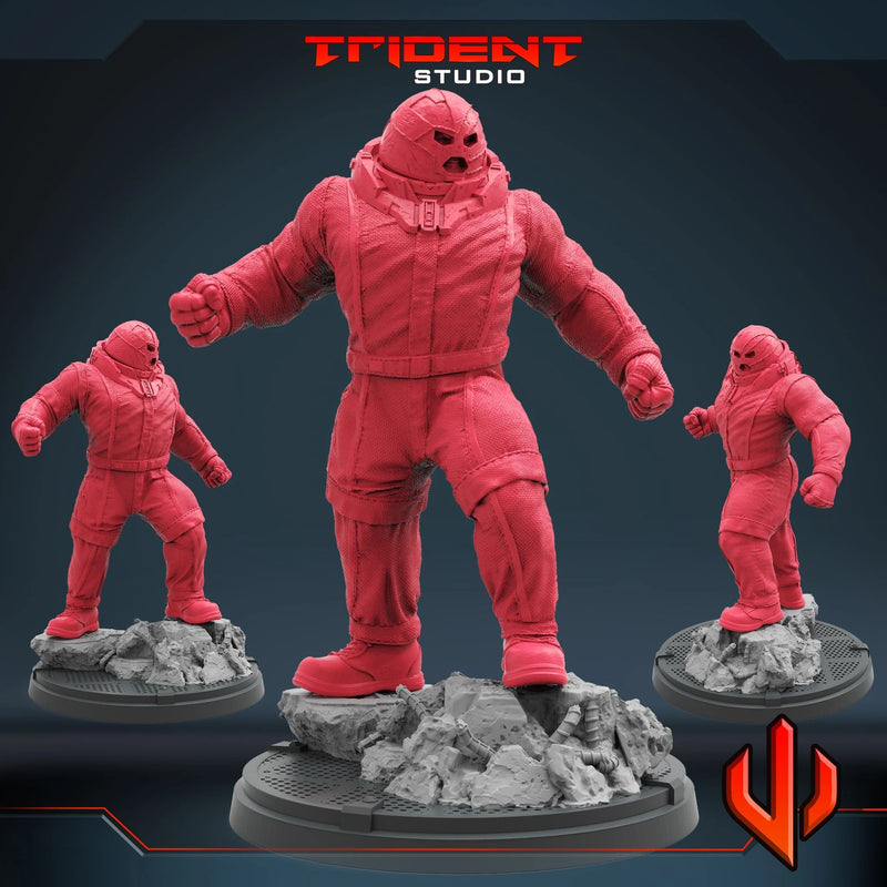 Juggernaut Deadpool 2 Miniature Marvel MCP-compatible 40mm resin proxy miniature by Trident Miniatures - product image 1