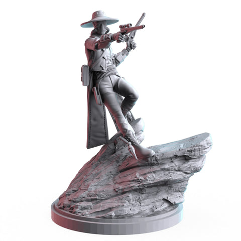 Cad Bane Star Wars Shatterpoint-compatible resin miniature by C27 Studios - product image 1