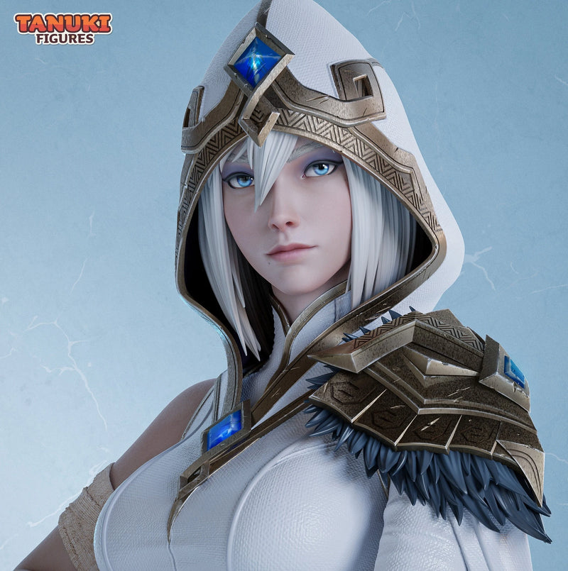 Ashe Resin Statue & Bust - Bust view 1