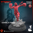 Kamala Khan Marvel MCP-compatible 40mm resin proxy miniature by Trident Miniatures - product image 1