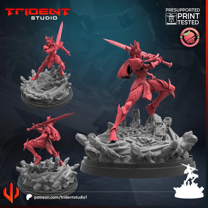 Magik Rivals Marvel MCP-compatible 40mm resin proxy miniature by Trident Miniatures - product image 1