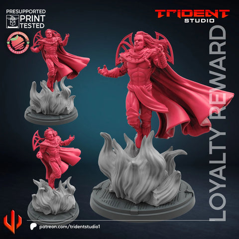 Exodus Marvel MCP-compatible 40mm resin proxy miniature by Trident Miniatures - product image 1