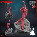Dazzler Marvel MCP-compatible 40mm resin proxy miniature by Trident Miniatures - product image 1