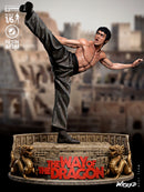 Bruce Lee Sculpture resin statue kit view 1
