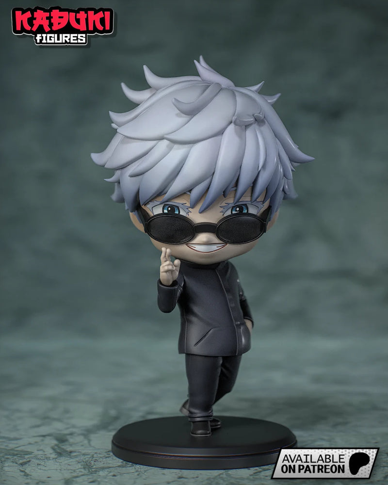 Satoru Gojo Chibi Resin Figure - Chibi view 1