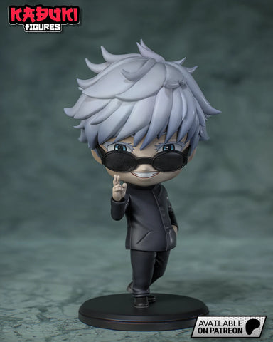 Satoru Gojo Chibi Resin Figure - Chibi view 1