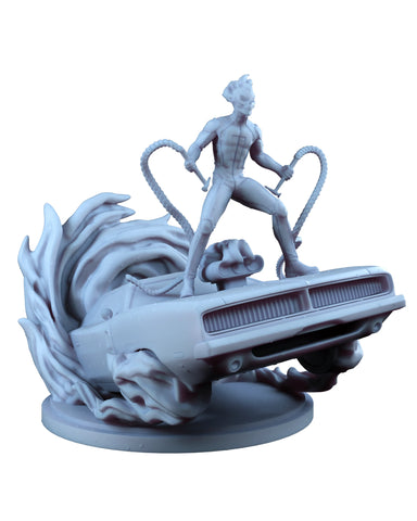 Ghost Rider (Robbie Reyes) Marvel MCP-compatible resin miniature by C27 Studios - product image 1
