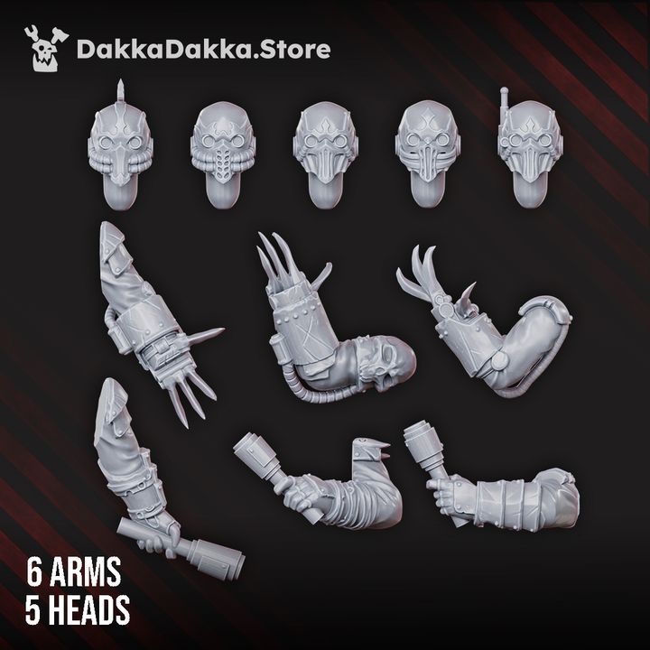 Alternative Vultures Bits - DakkaDakka Resin Miniature Accessory - image 1