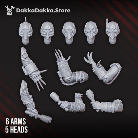 Alternative Vultures Bits - DakkaDakka Resin Miniature Accessory - image 1