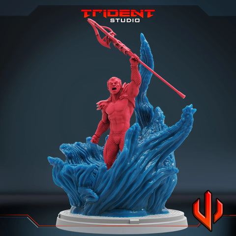 Namor Phoenix Marvel MCP-compatible 40mm resin proxy miniature by Trident Miniatures - product image 1