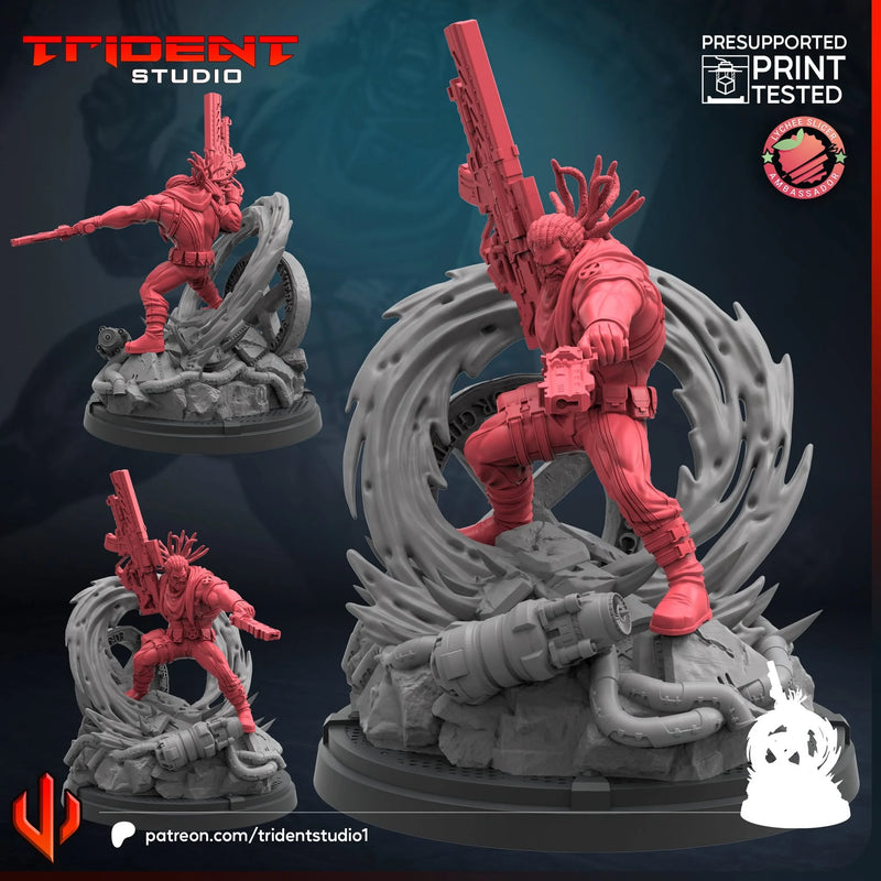 Bishop Marvel MCP-compatible 40mm resin proxy miniature by Trident Miniatures - product image 1