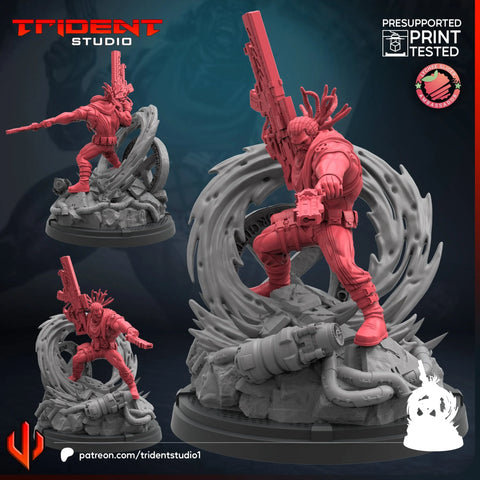 Bishop Marvel MCP-compatible 40mm resin proxy miniature by Trident Miniatures - product image 1