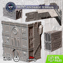 WTC Foldable Industrial Set 3D printed terrain view 1