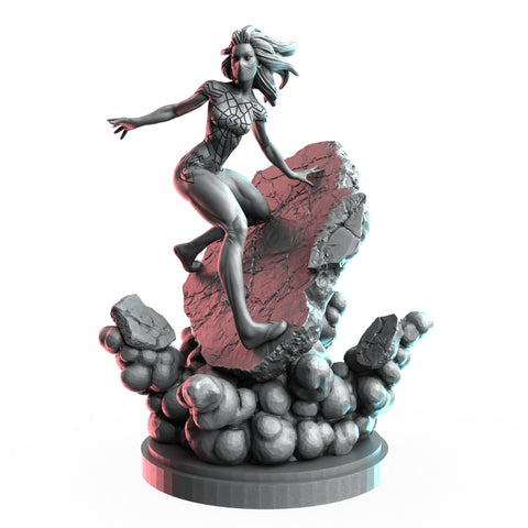 Silk Marvel MCP-compatible resin miniature by C27 Studios - product image 1