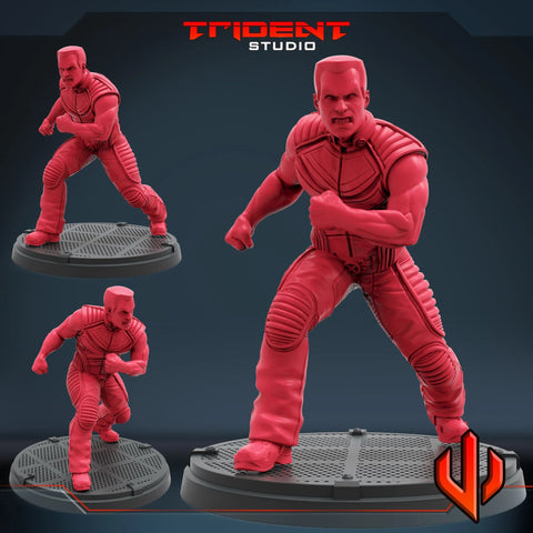 Colossus X-Men 2000 Movie Marvel MCP-compatible 40mm resin proxy miniature by Trident Miniatures - product image 1