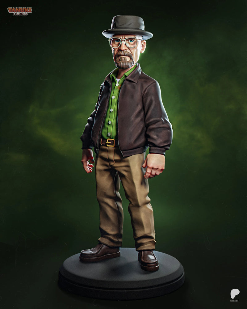 Heisenberg Toon Resin Figure - Toon view 1