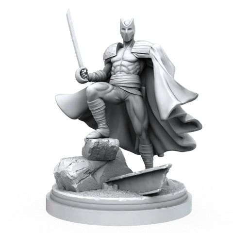 Citizen V Marvel MCP-compatible resin miniature by C27 Studios - product image 1