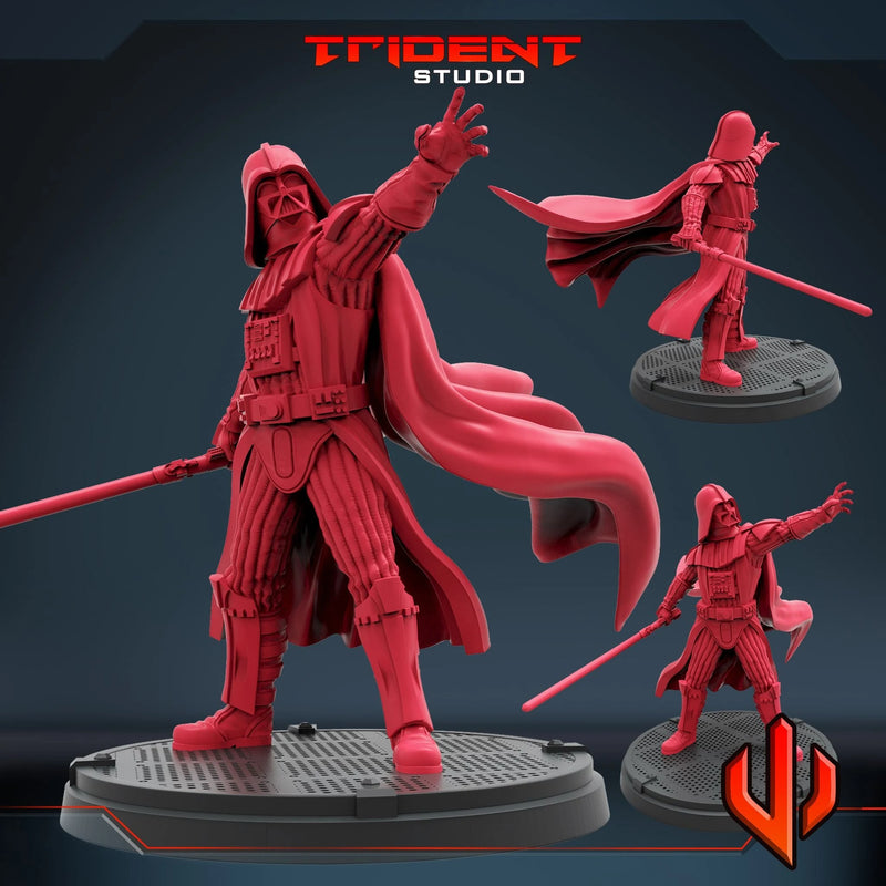 Darth Vader Star Wars MCP-compatible 40mm resin proxy miniature by Trident Miniatures - product image 1